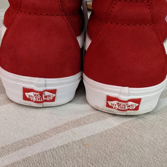 Men's Red Shoes - Picture 6 of 7